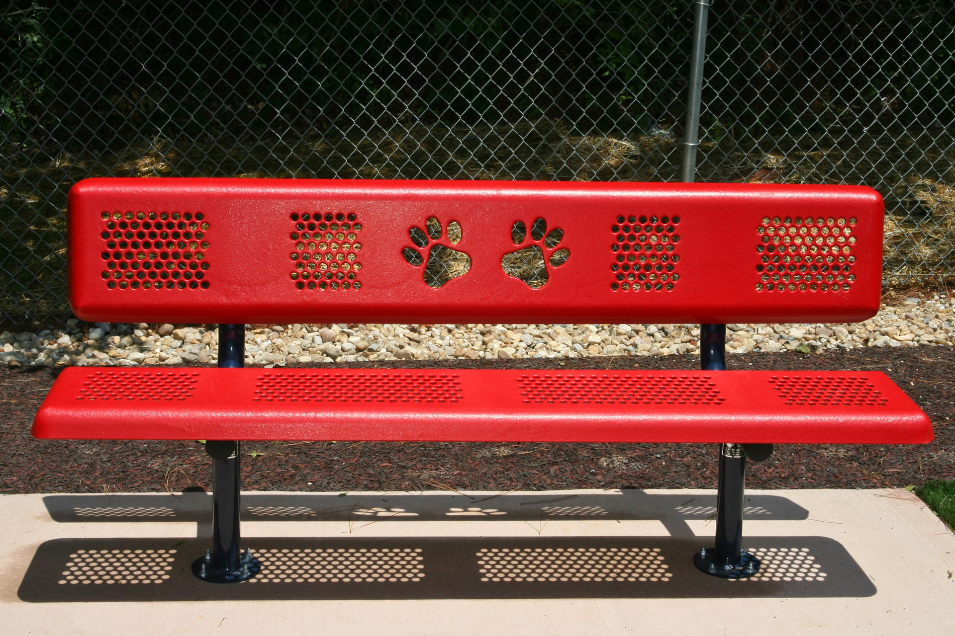 Basic Dog Paw Bench