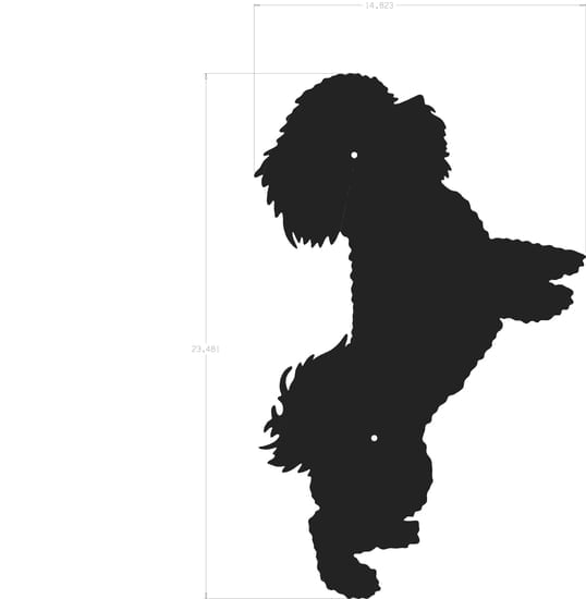 Silhouette - Bichon Frise