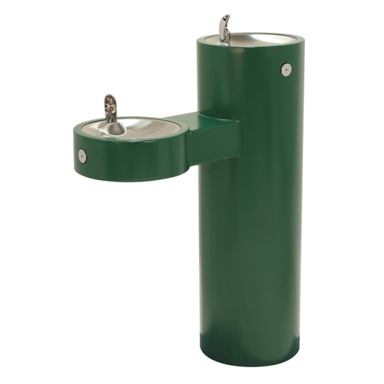 Stainless Steel Barrier-Free Bi-Level Fountain