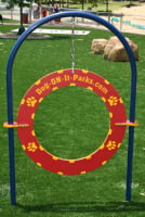 Adjustable Dog Park Tire Jump