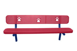 Dog Paw Bench