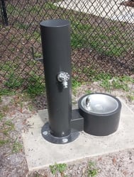 Deluxe Dog Watering Station