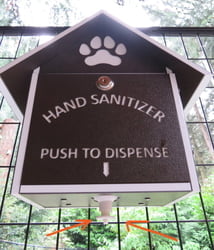 Hand Sanitizer Station