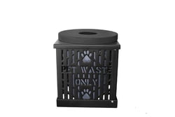 Pet Waste Only Receptacle