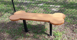 Canine Courtyard™ Agility Biscuit Bone Seat, 4'