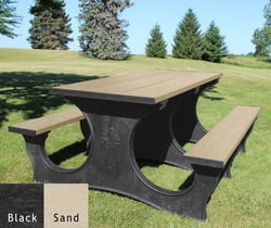 HDPE 6' Picnic Table