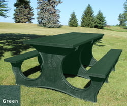 HDPE 6' Picnic Table