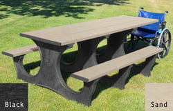 HDPE ADA 6' Picnic Table