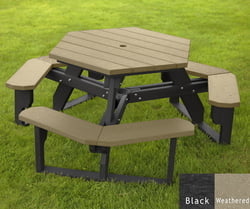 HDPE Hexagon Table