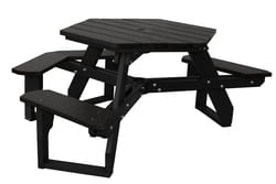 HDPE Hexagon Table - ADA