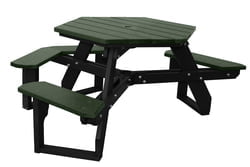 HDPE Hexagon Table - ADA