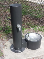 Deluxe Dog Watering Station